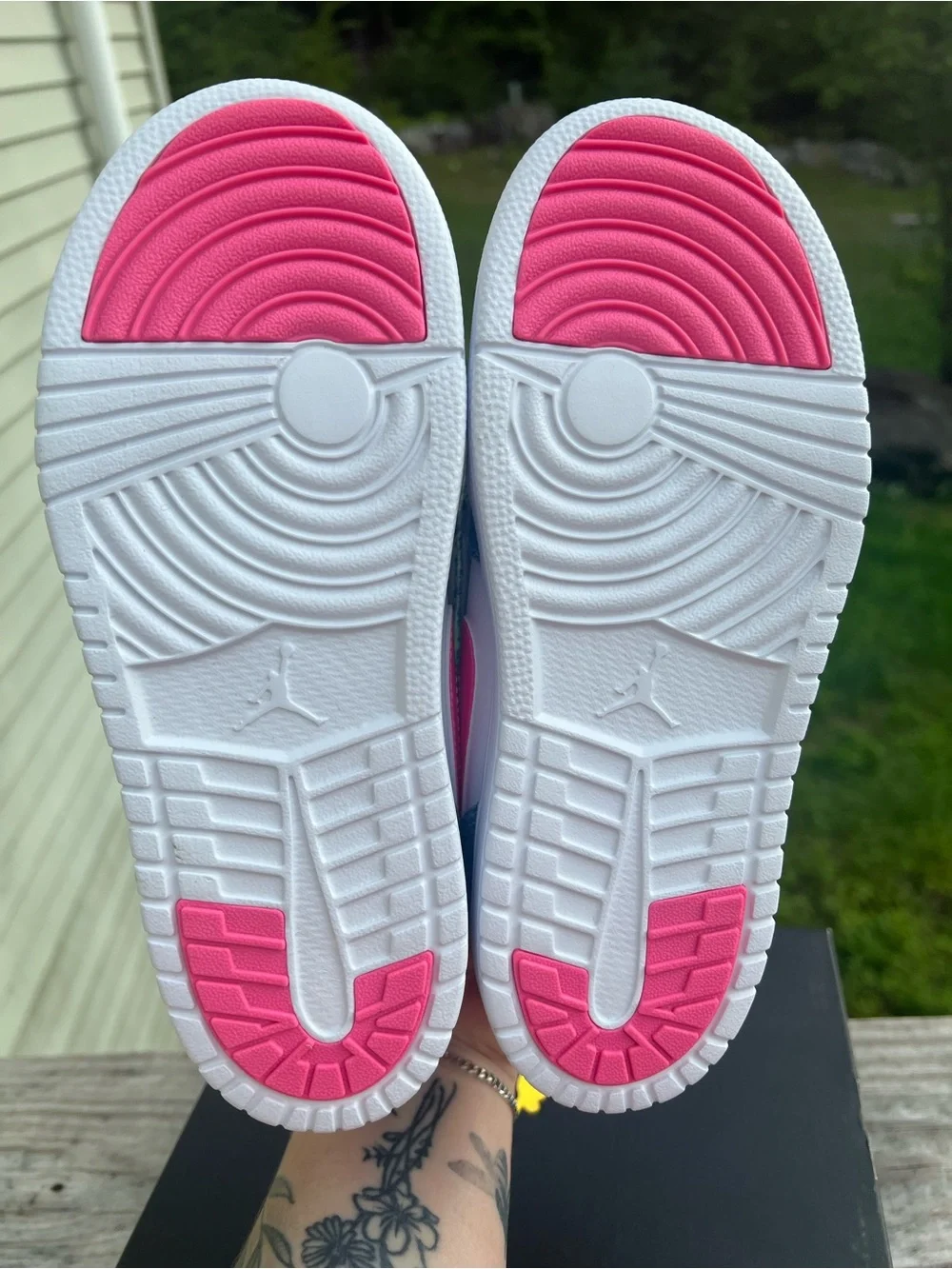 Kids 3Y (UK 2.5) Jordan 1 Low ALT SE Denim Sequin (PS)